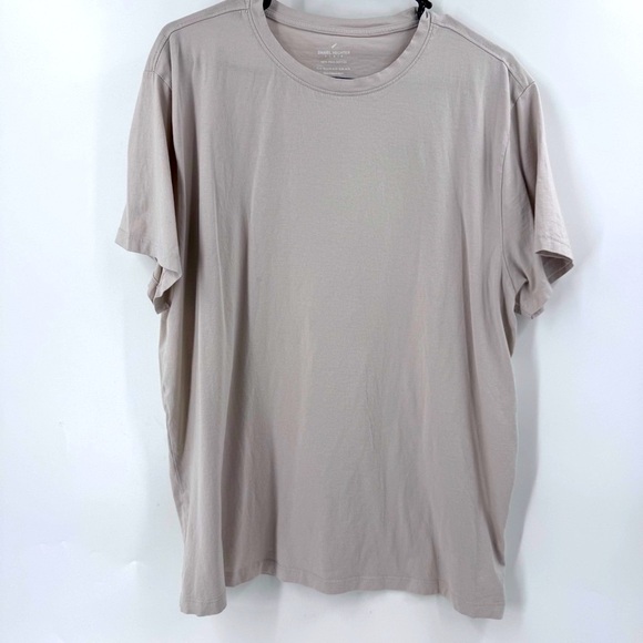 Daniel Hechter Cream Short Sleeve Tee - Picture 1 of 6